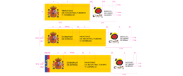 Uso del escudo en identidad institucional España